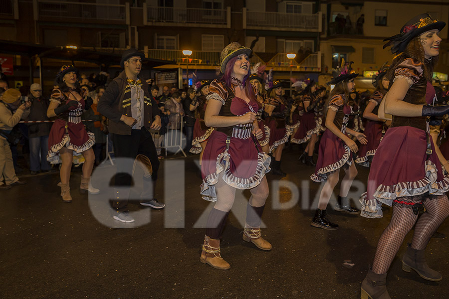 Rua del Carnaval de Les Roquetes del Garraf 2017